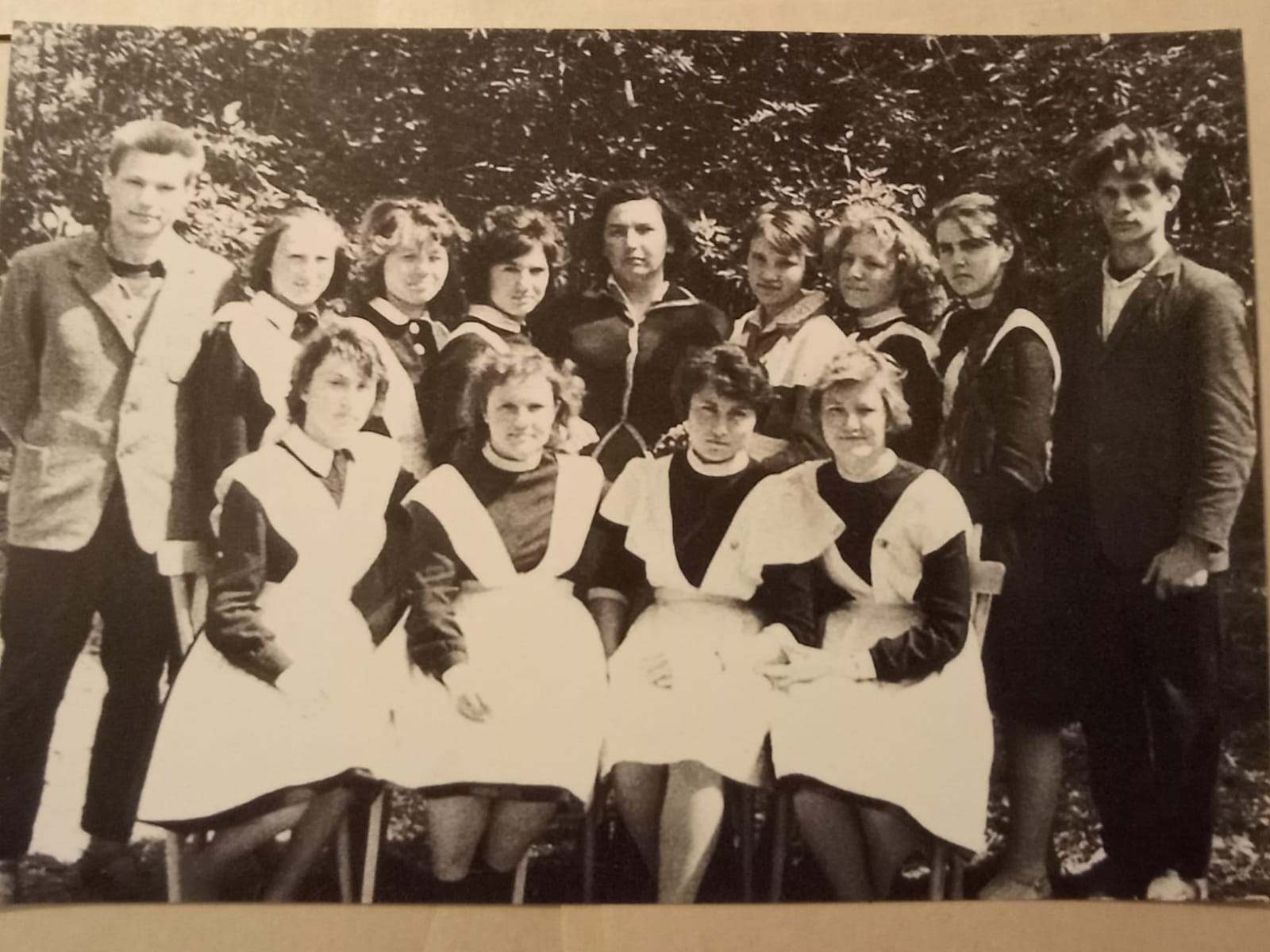 Выпускной класс 1964 год.